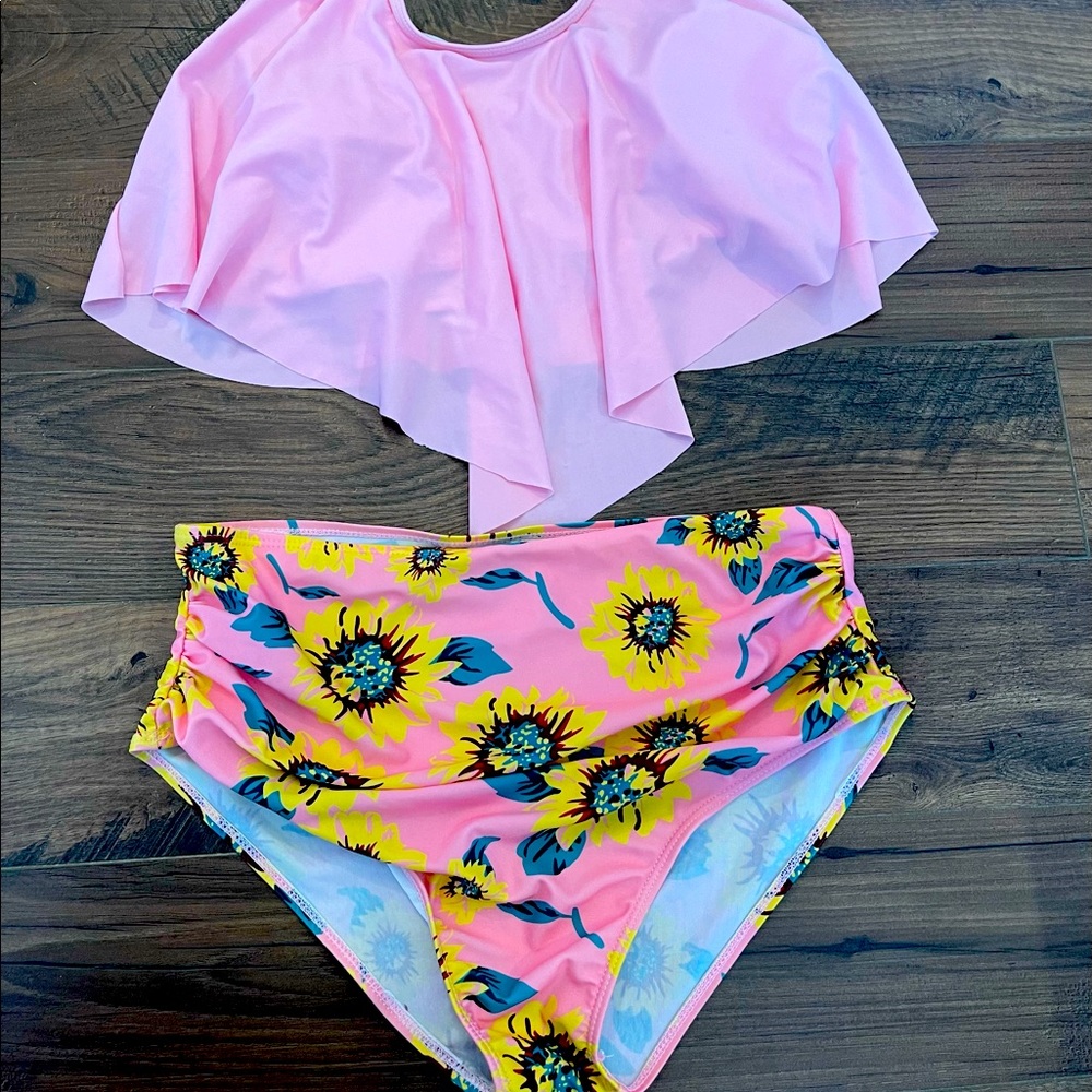 High waisted bikini